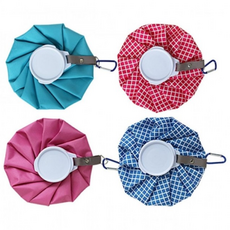 휴대용 얼음주머니 냉찜질팩 고리형 골프 아이스팩 대용량 랜덤, 1개