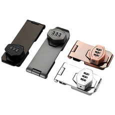 보냄 자물쇠 걸쇠 번호형 3인치 (실버), 본상품선택, 1개