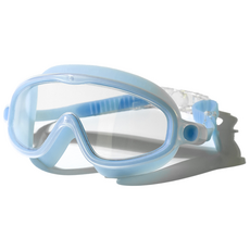이츠라이프 모린 아동 물안경 키즈 어린이 수경, 1개, 페일블루