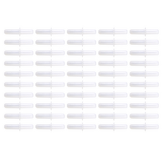 Five Ocean 觀賞魚用一字型連接管 白色, 50個