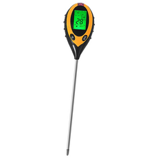 식물 습도계 산도계 토양 수분 PH 측정기 분석 센서 4in1, 1개