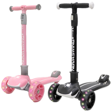 노바 스윙 스쿠터 Z-7 2종 골라담기(핑크 블랙), 핑크, 1개, 피치핑크