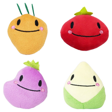 렛츠도기 강아지 공 삑삑이 동물원 소리나는 장난감, 1세트, 과일&야채