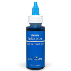 셰프마스터 리쿠아젤 식용색소 네온 브라이트 블루, 65g, 1개