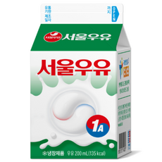 서울우유 흰우유, 200ml, 10개