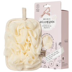 F3 SYSTEMS 去角質沐浴手套, 單色, 1入, 1個