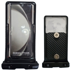 Z폴드 전용 방수케이스 오토바이 자석 충전 거치대 배달대행 충전 케이스