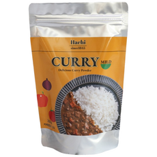 하찌 카레루 순한맛 200g - 일본 카레가루 하치 커리파우더 카레분 분말 스프카레 드라이 카레, 1개