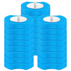 당일발송 이즈코리아 변기뽀득이 욕실청소솔 리필팁 3팩 1세트 변기솔 변기크리너 교체용 세척 스펀지, 3개