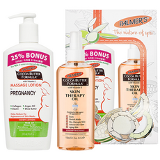PALMER'S 帕瑪氏 孕婦妊娠乳液 315ml+皮膚療法魔法油 150ml禮盒組, 1套