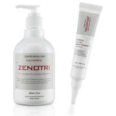 ZENOTRI 零頭皮屑輕感頭皮洗髮精 300ml + 頭皮精華 25ml 套組, 1套