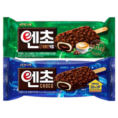 빙그레 엔초 초코8+엔초 디카페인 커피8 70ml 혼합16개, 1세트, 85ml