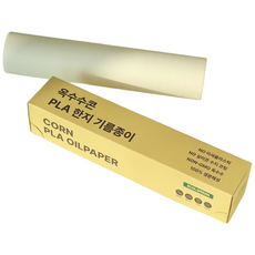 에콜그린 친환경 생분해 PLA 한지기름종이 25cm x10m, 1개