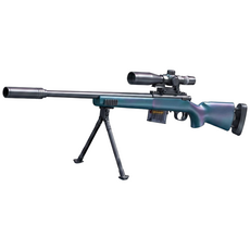 UB 스나이퍼 M24 탄피배출 너프건 소프트탄 저격총 장난감, 1개, 02.블루