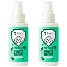 울지마마이펫 강아지 전용 개토피 가려움 아토싹 미스트, 100ml, 2개