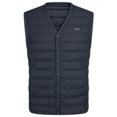 루이까스텔 남성 경량 베이직 구스다운 브이넥 베스트_371661683