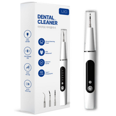 아이지오 무자극 초음파 셀프 치아관리기 구강청결기, 1세트, 화이트, 아이클리너(HM-Y858)