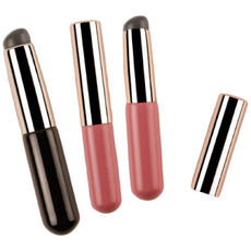 허니듀_메이크업 립 실리콘 스머지 브러쉬 휴대용, 1개, H_핑크