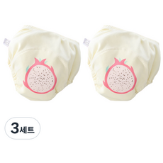 베베니즈 후르츠 유아 배변훈련팬티 2p, 드래곤후르츠, 3세트