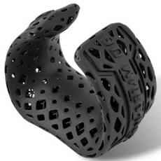 제로썬 마우스손목받침대 키보드손목받침대 젤리 에어셀 팜레스트 쿠션 게이밍 고급형, 1개, 블랙