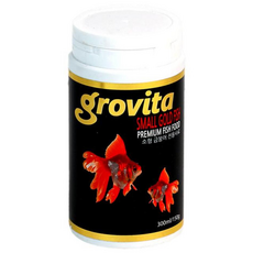 그로비타 소형 금붕어 전용사료, 300ml, 1개