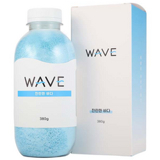 웨이브코리아 펄입욕제 블루 오션 블루마린바다향, 380g, 1개
