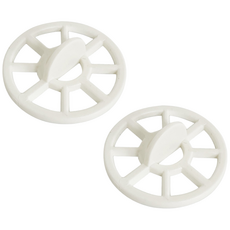 국산 1+1 욕조망35mm (화이트)배수구 머리카락 거름망