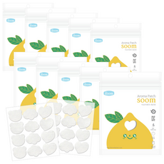 SOOM 아로마 패치 레몬향, 24개입, 10개