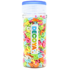 데코야 알파벳 스프링클 간편용기 (스프링클/제과제빵/데코), 1개, 70g