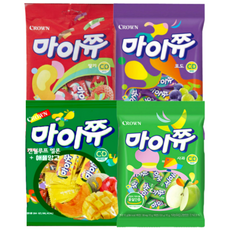 마이쮸 4가지맛 대용량 개별포장, 200개, 4g