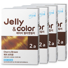 atomy 艾多美 果凍凝膠染髮劑, 4入, ‎Cherry Brown‎