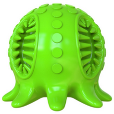 나이스킴 반려동물 문어모양 소리 장난감, 연두, 1개
