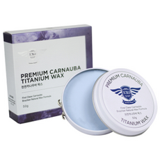EXQ 프리미엄 티타늄 카나우바 고체왁스 50g 차량용고체왁스, 1개