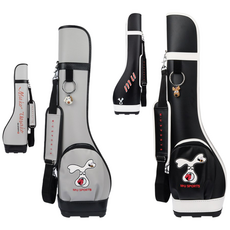 엠유 스포츠 케릭터 디자인 파크골프백, 블랙