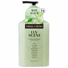 럽센트 나이트 블루밍 스크럽 바디워시 자스민향, 1개, 500ml