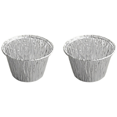 1+1 비즈쿡 은박 머핀컵 10개입x2묶음, 8cm x 6cm x 5.5cm, 1세트