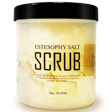 Estesophy 薑味暖暖身體按摩鹽, 1公斤, 1個