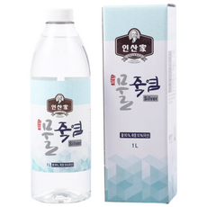 [인산가 9회 물죽염 실버 1L 2개 9회죽염 죽염수 죽염본가 인산죽염 / 계량컵 증정 [정품 판매자 사업자번호: 660-58-00496]