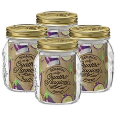 보르미올리 콰트로 밀폐유리병 700ml 4개