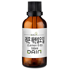 레몬 에센셜 오일 (Lemon E.O), 100ml, 1개