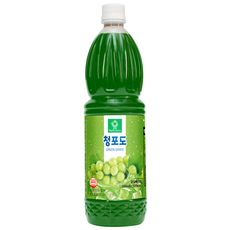 해피스위치 과일농축액 청포도 아이스티, 2개, 1L