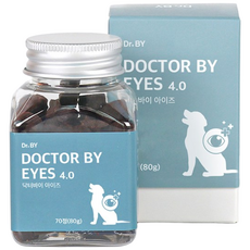 닥터바이 강아지 루테인 눈 영양제, 70정, 눈물개선/눈건강, 1개