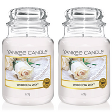 양키캔들 자캔들대 라지자 웨딩데이 X2개, 2개, 623ml, 단품