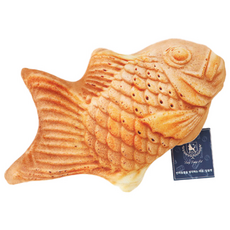 딩동펫 고양이 캣닢 붕어빵 인형 중, 브라운, 1개