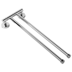 Tree Modern Bath 雙層不鏽鋼毛巾架(金屬), 混合顏色, 1個