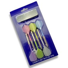 전자다트 게임 휴대용 다트핀 고급형 6p, 1개