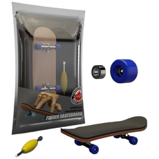 JOYPOP 고속베어링 고급형 핑거보드 손가락 스케이트보드, 블루, 1개