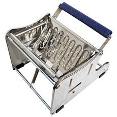 스텐 마포 탈수기 (짤순이 대걸레 탈수 막대 마대 밀대 발로 짜는 기계), 1개