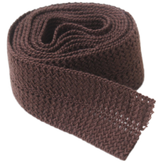 니트바인딩테이프(5마), 브라운, 1개