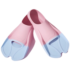 Fowod 숏핀 오리발 (메쉬가방 증정), 분홍색